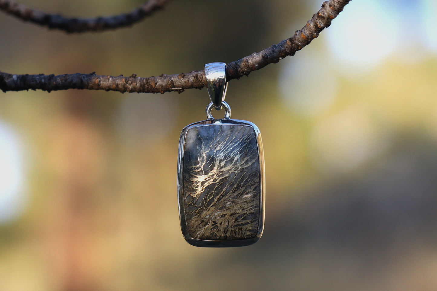 Earthy jewelry featuring Feather Pyrite Quartz. Solar Plexus chakra support.