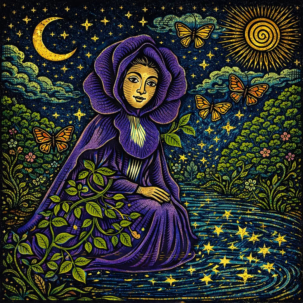 Butterfly Pea Tea ~ nervous system support, moon-neptune medicine & the dreaming realm of our inner waters