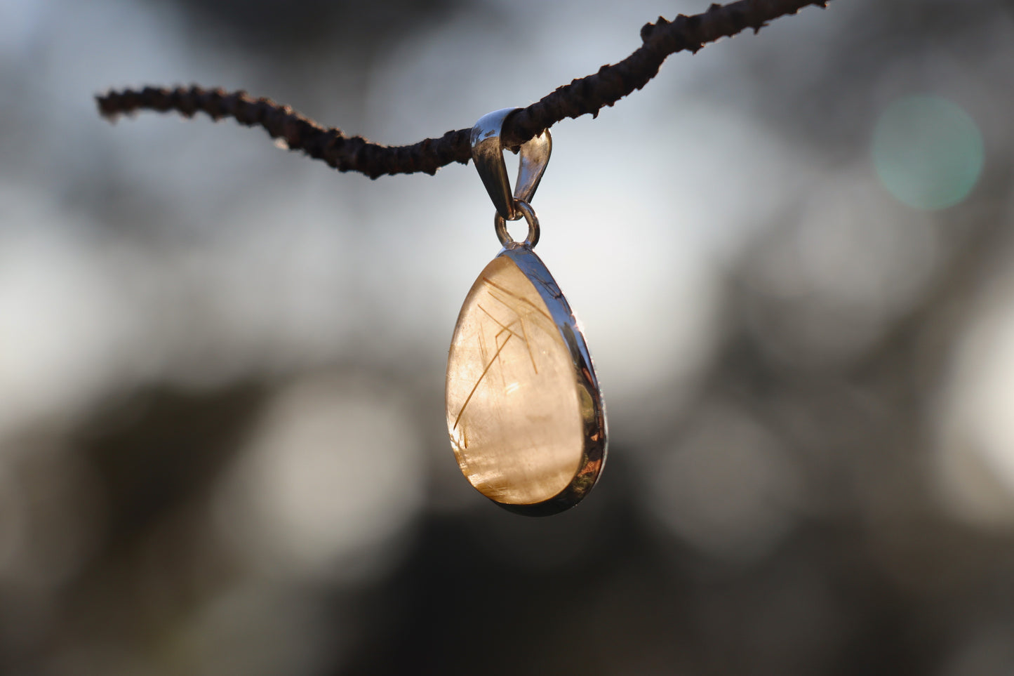 Earthy jewelry featuring Natural Golden Rutilated Quartz. Solar Plexus support.