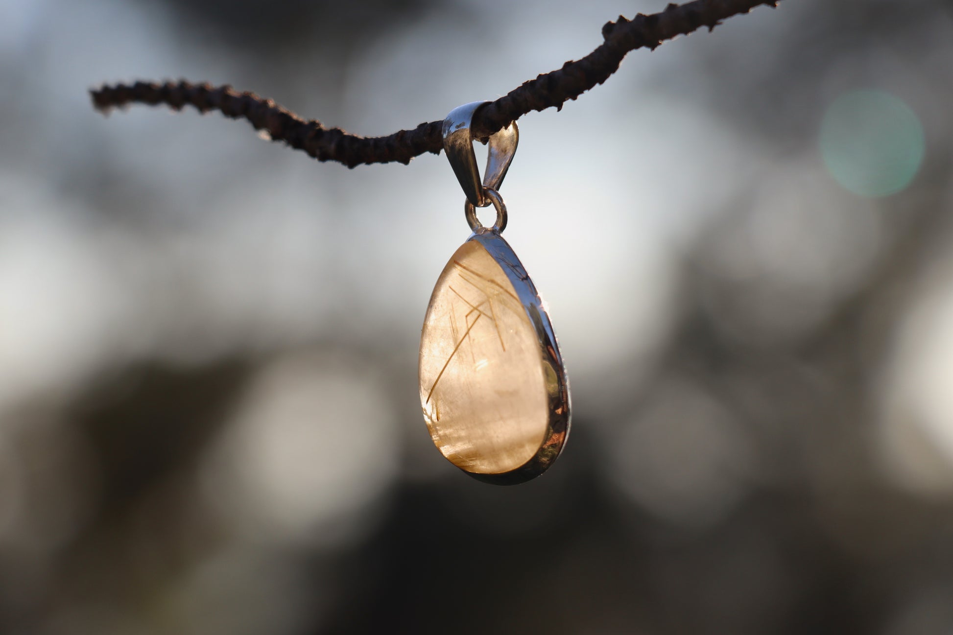 Earthy jewelry featuring Natural Golden Rutilated Quartz. Solar Plexus support.