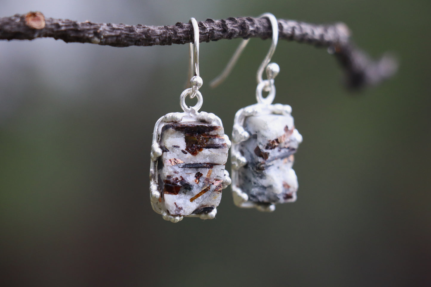 Astrophyllite Crystal gypsy earrings